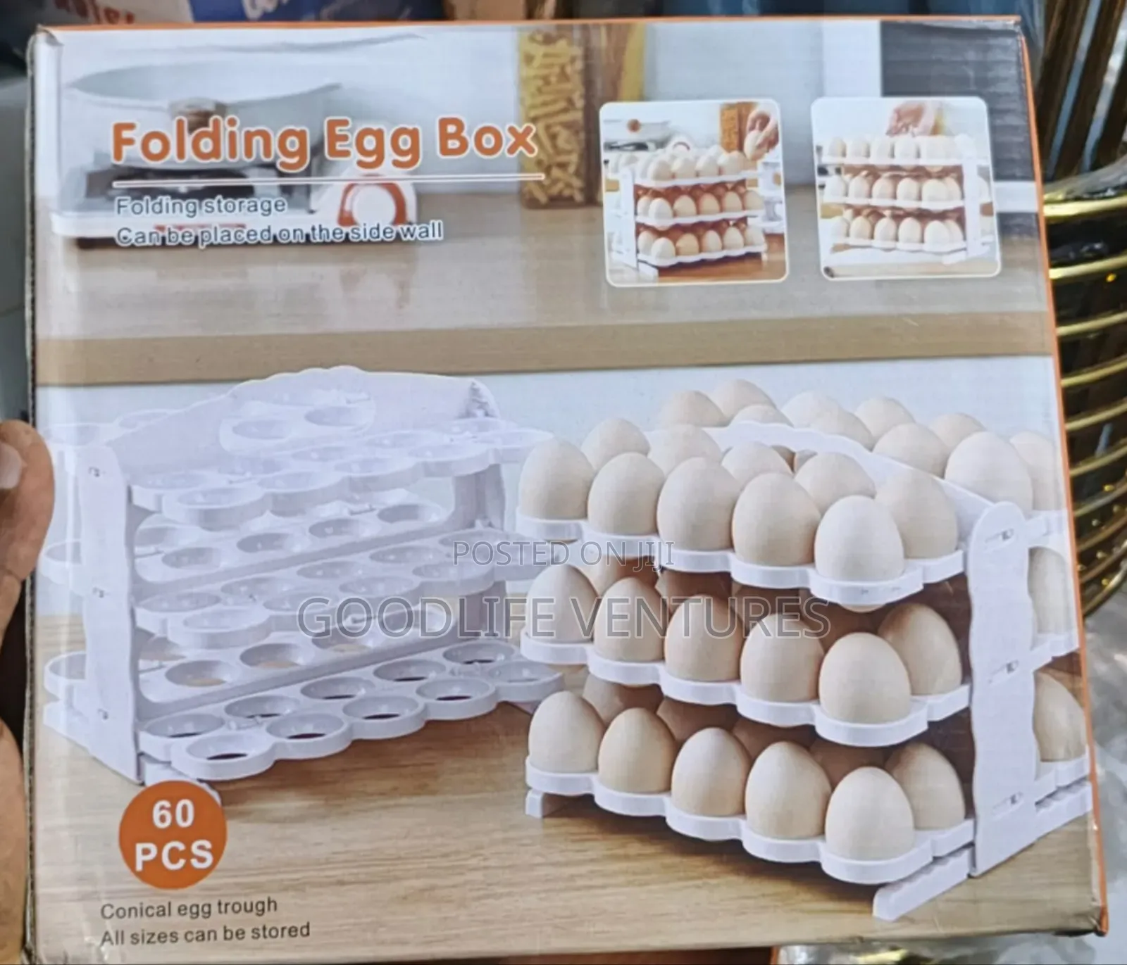 Folding Egg Box