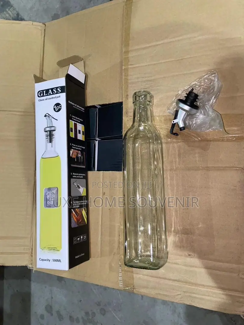 500ml Glass Oil Bottle