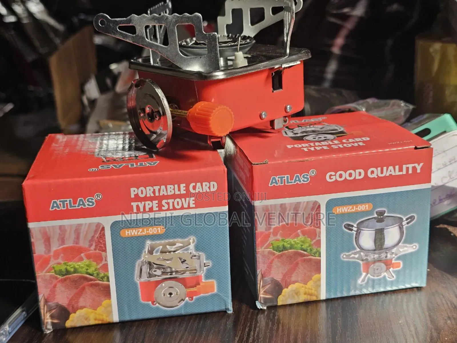 Potable Card Type Stove