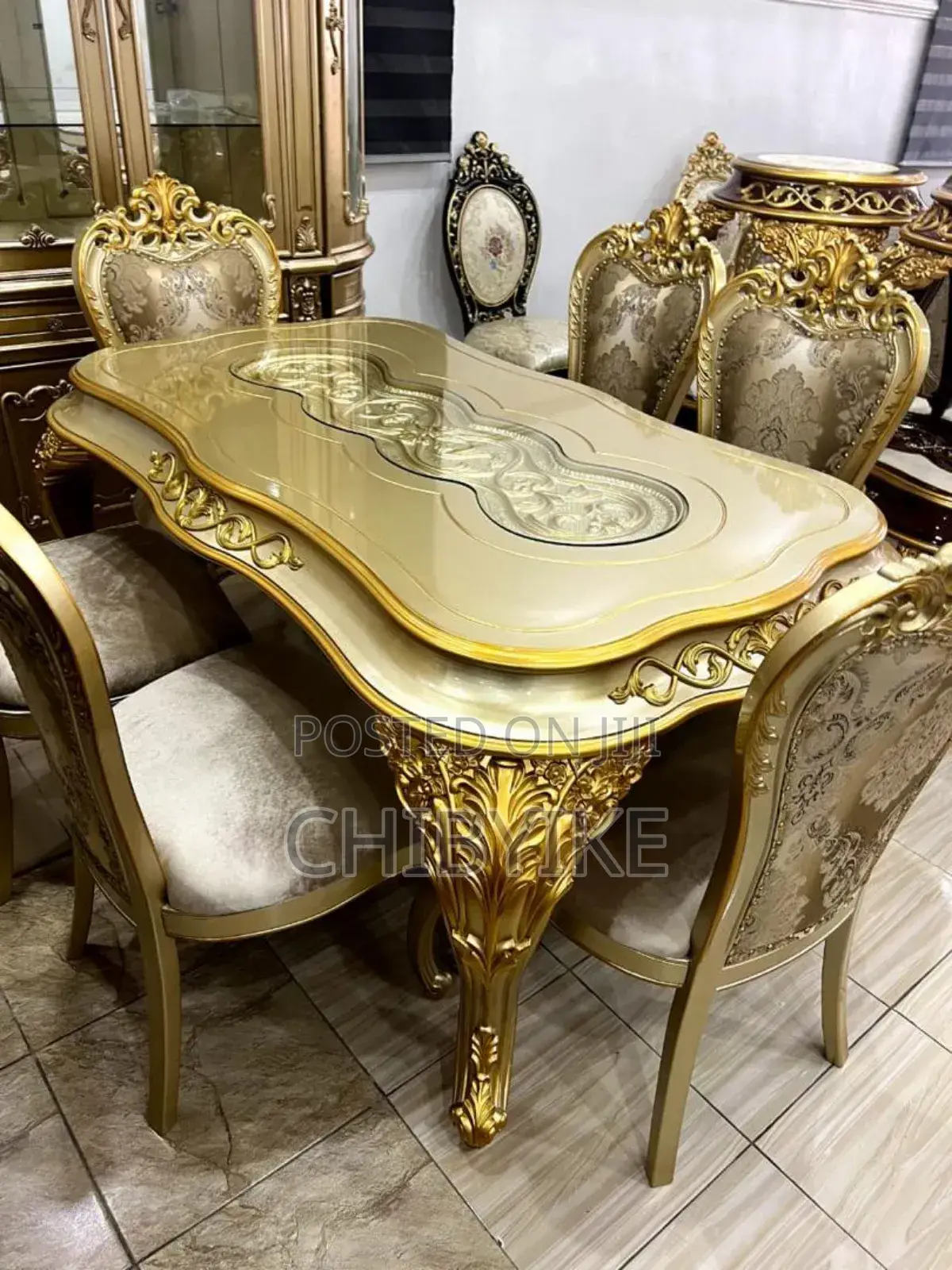 Royal Dinning Table & 6 Chairs