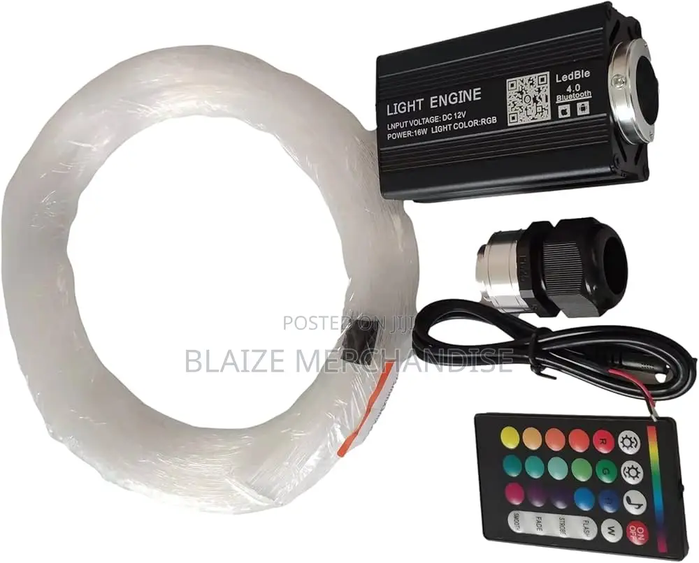 Fiber Optic Star Ceiling Light Kit RGBW
