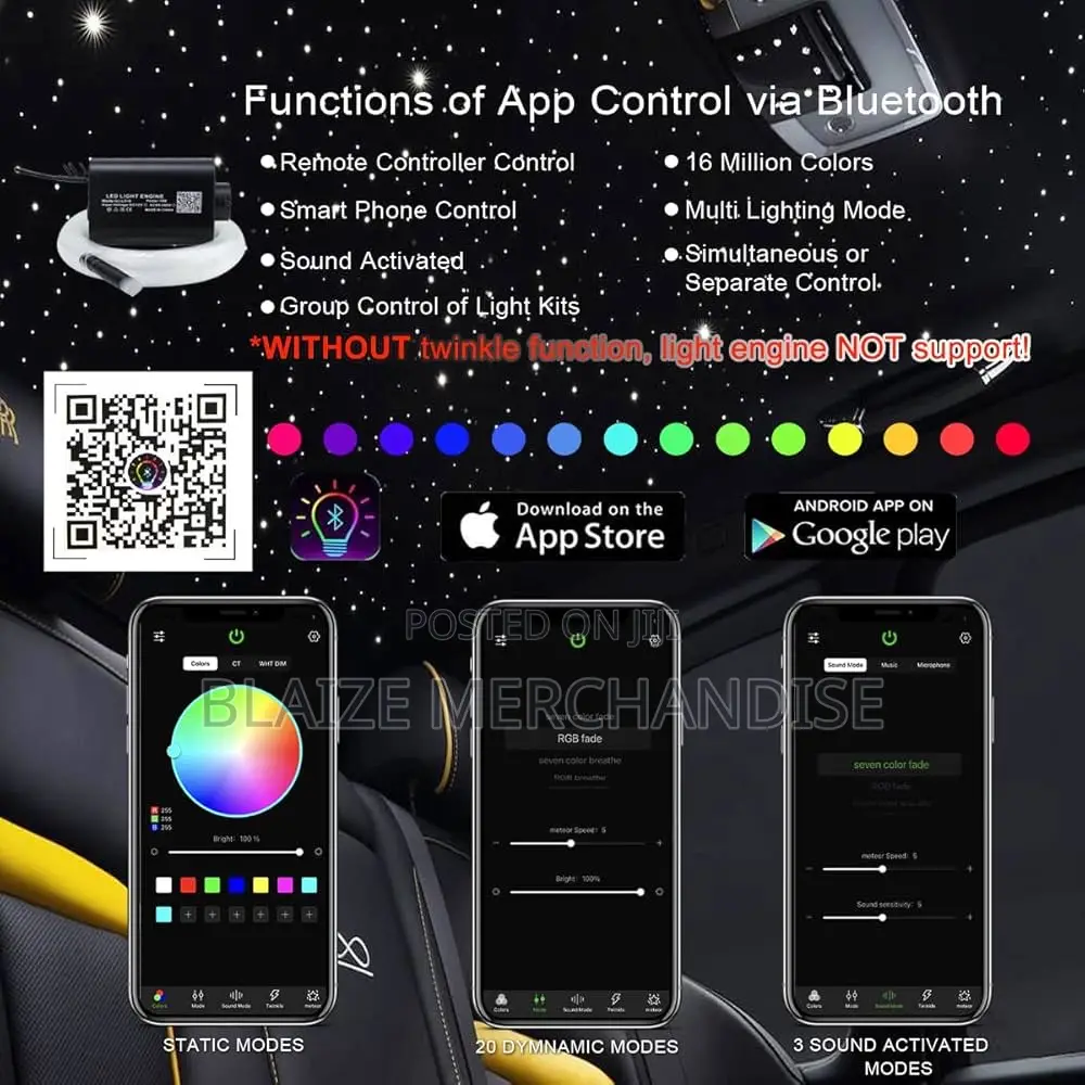 Car Home Fiber Optic Lights