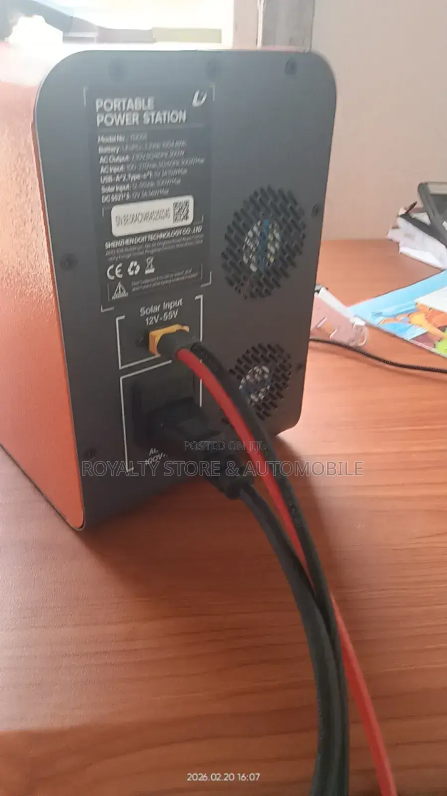 Portable Power Station (300w, 1kwh)