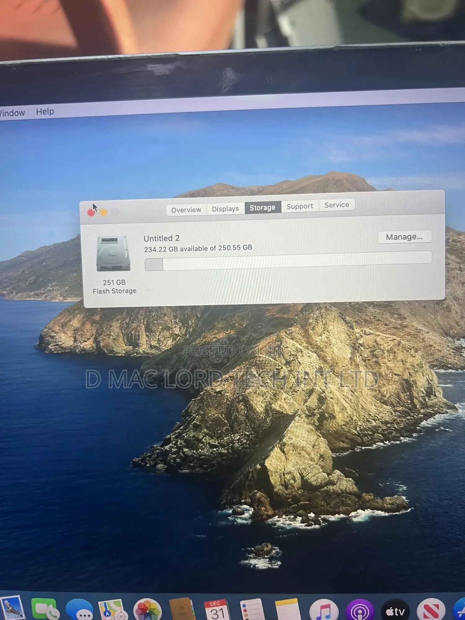 Laptop Apple MacBook Pro 2017 8GB Intel Core i5 SSD 256GB