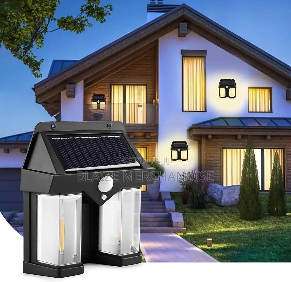 Solar Wall Light With Motion