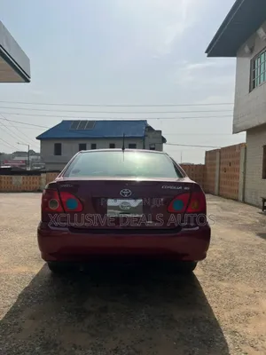 Toyota Corolla LE 2007 Red