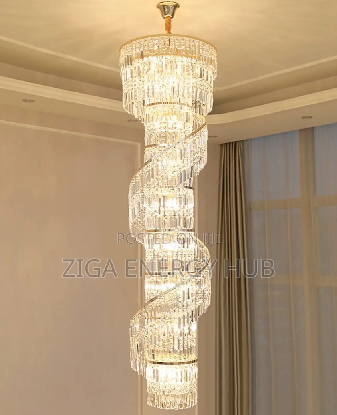 Void Exotic Crystal Chandelier