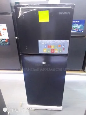 Skyrun Refrigerator 118 Litres Black and Silver Colour