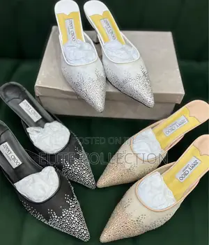 Jimmy Choo Luxury Half Shoe Heel Size: 37-42