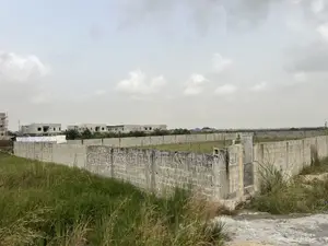 Dry Fenced Land Facing Lekki-Epe Expressway, Sangotedo – For Sale