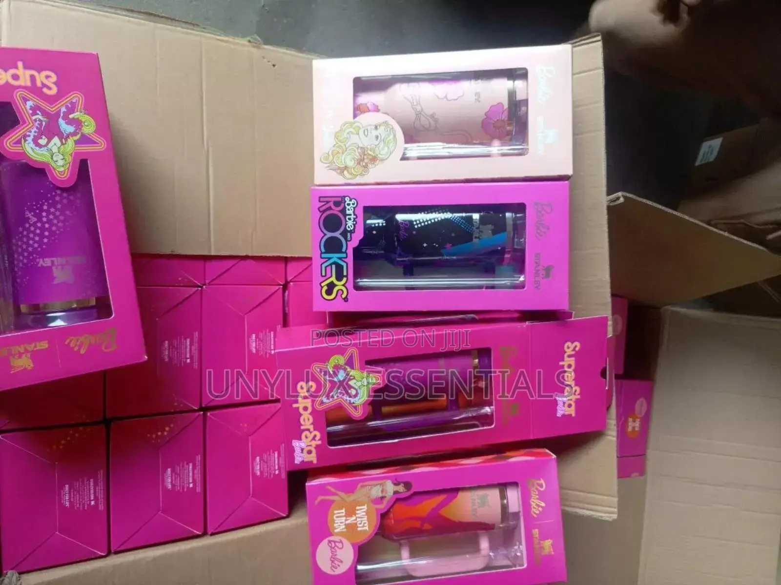 Barbie Stanley Cup Stickers With See Through Pack