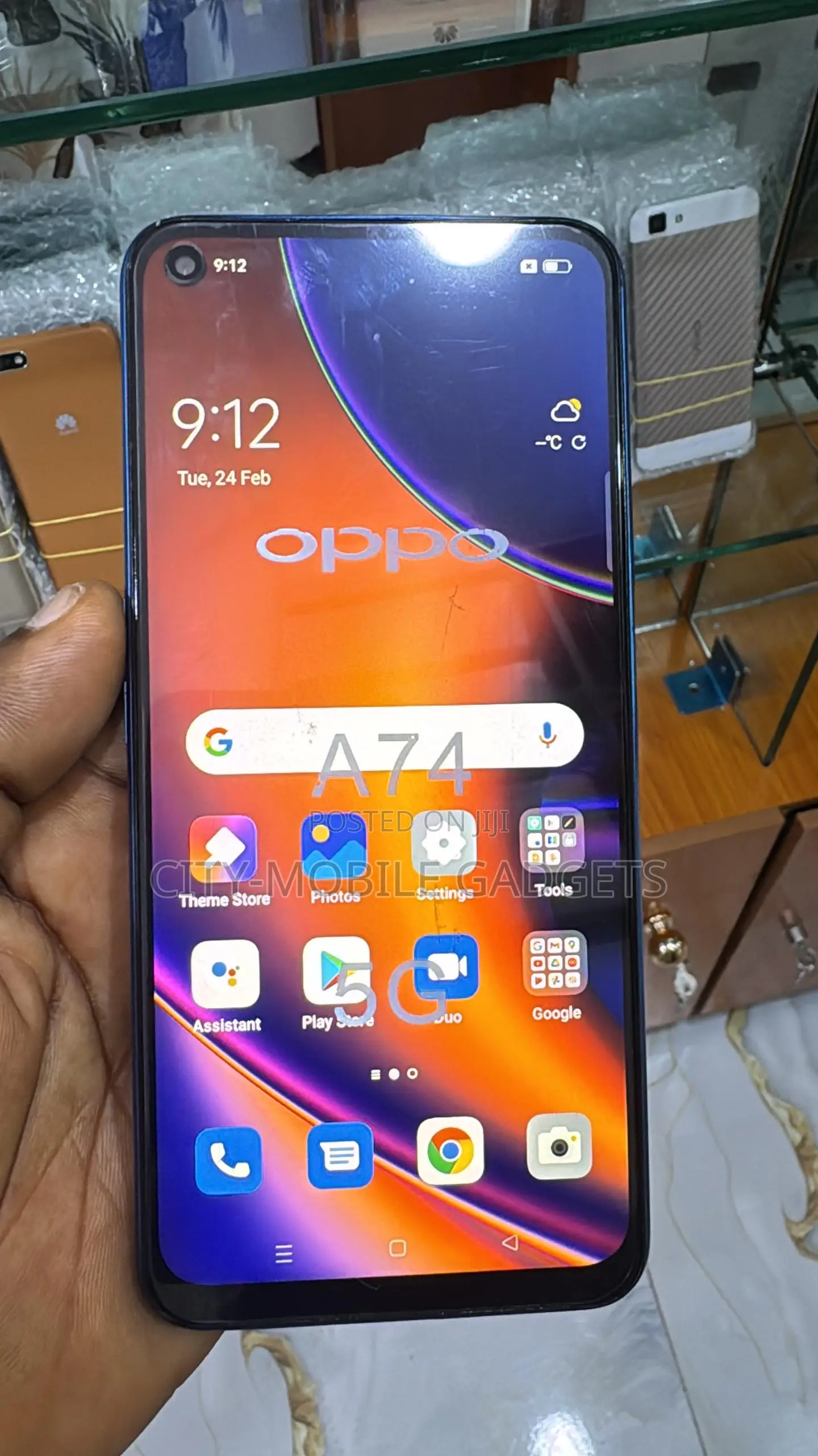 Oppo A74 5G 128 GB Blue