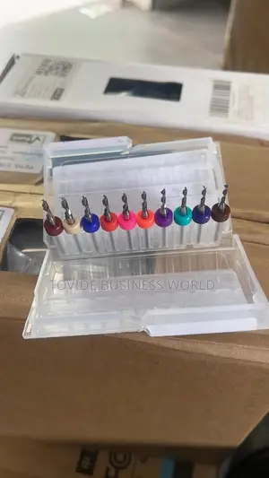 PCB Micro Drill Bits 10 Set for CNC Milling Router Machine