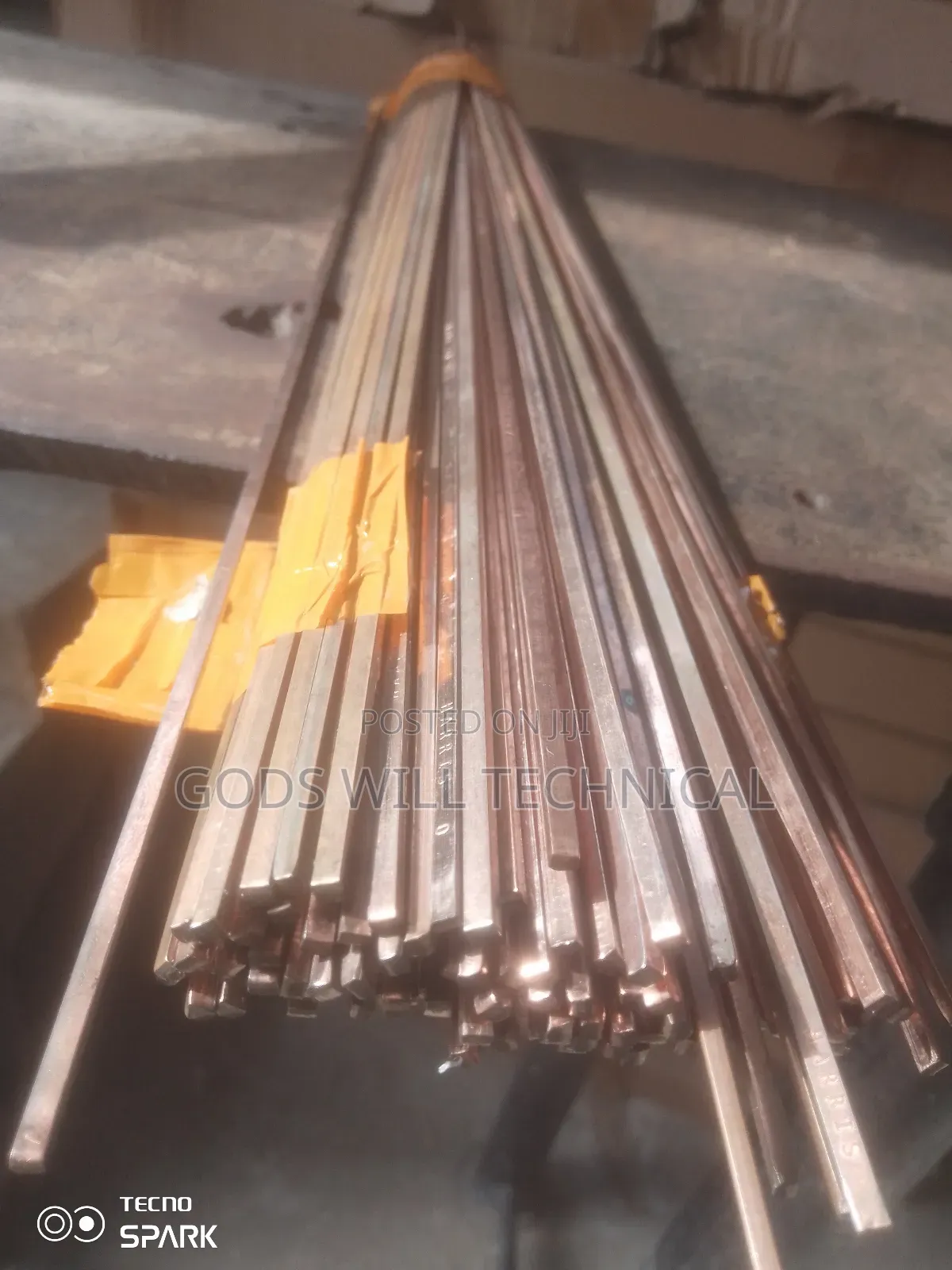 Brazing Square Sil-Fos Rod