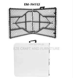 6feet Middle Folding Multipurpose Plastic Table