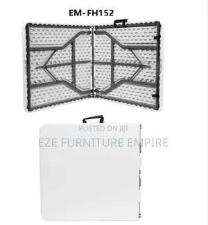 6feet Middle Folding Multipurpose Plastic Table