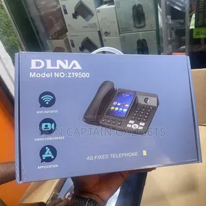 Live Video Calls Android Table Fixed Telephone With 4g Sim Dlna Zt9500