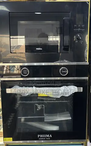 Phiima Electric Oven and Microwave (Black) With Warranty