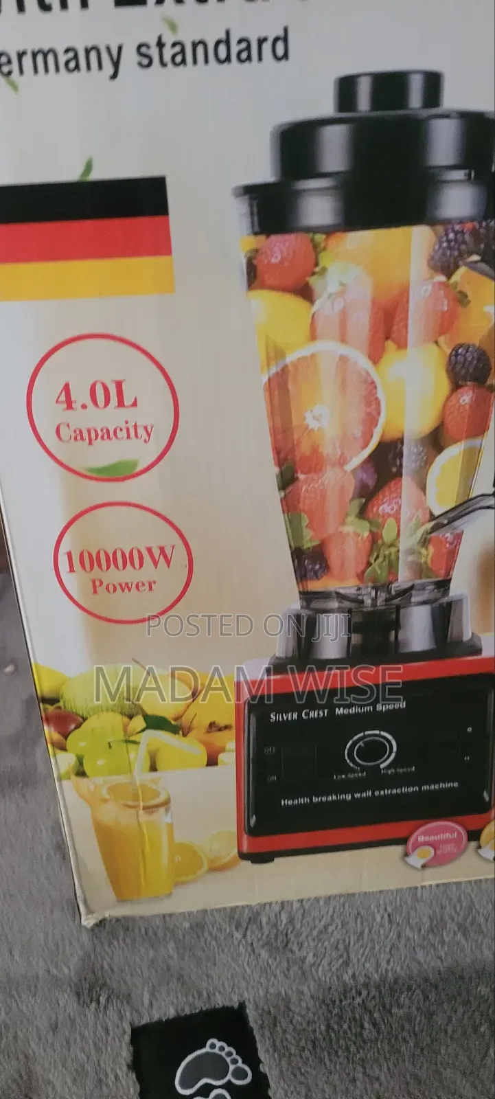 Silver Crest Blender Grinder
