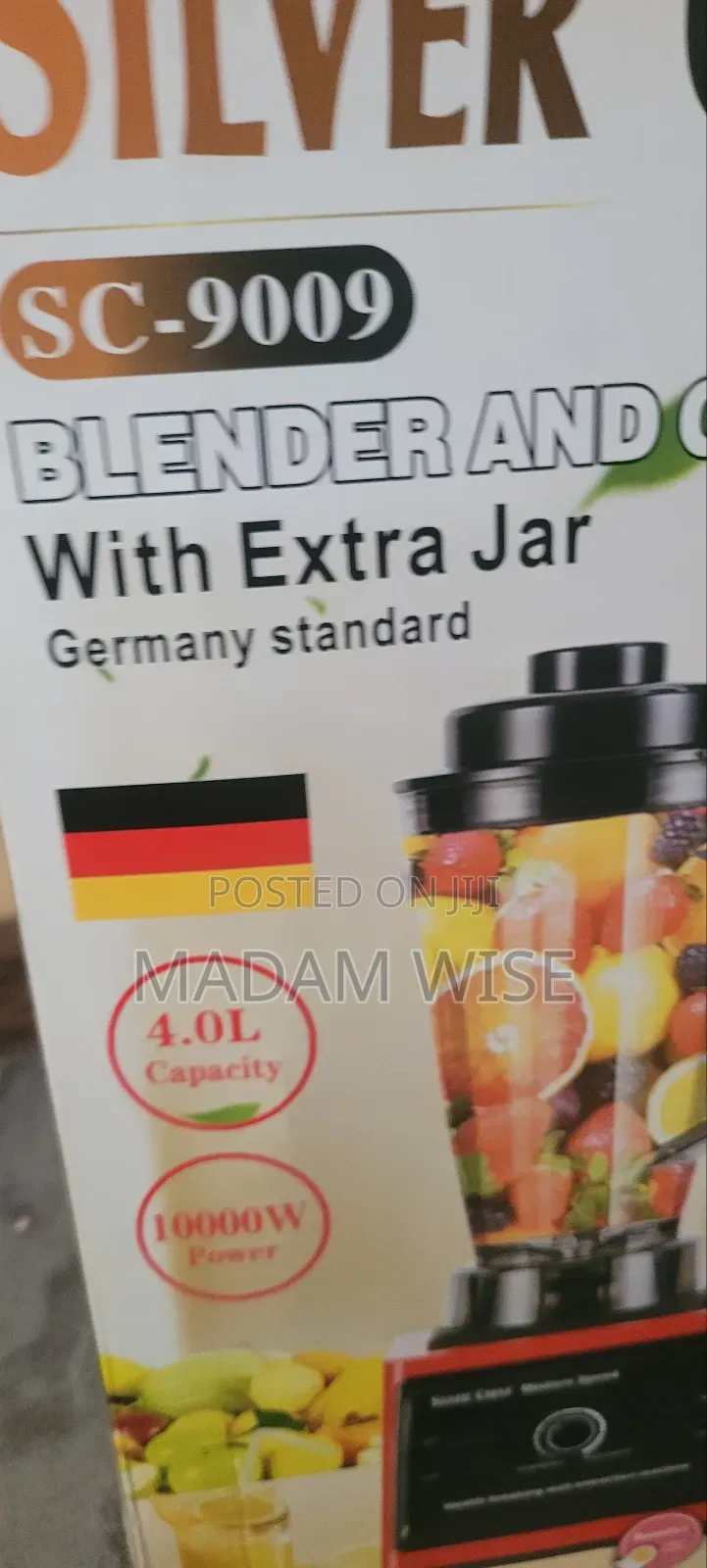 Silver Crest Blender Grinder