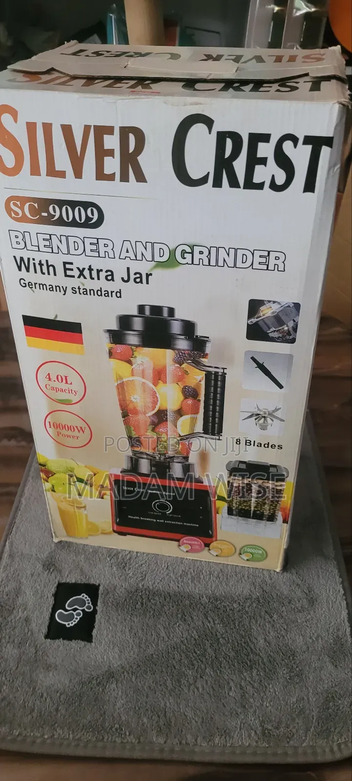 Silver Crest Blender Grinder
