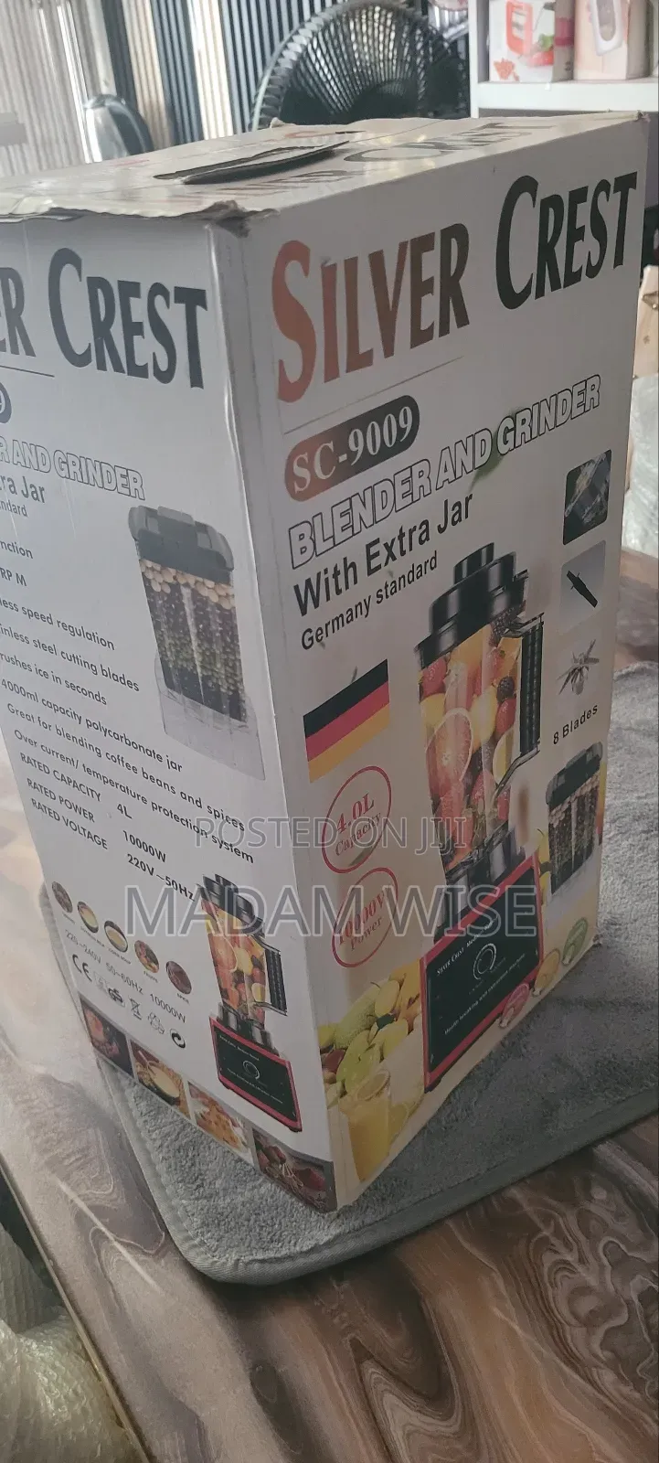 Silver Crest Blender Grinder