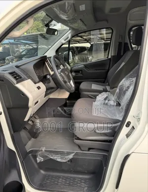 New Toyota HiAce 2025 White