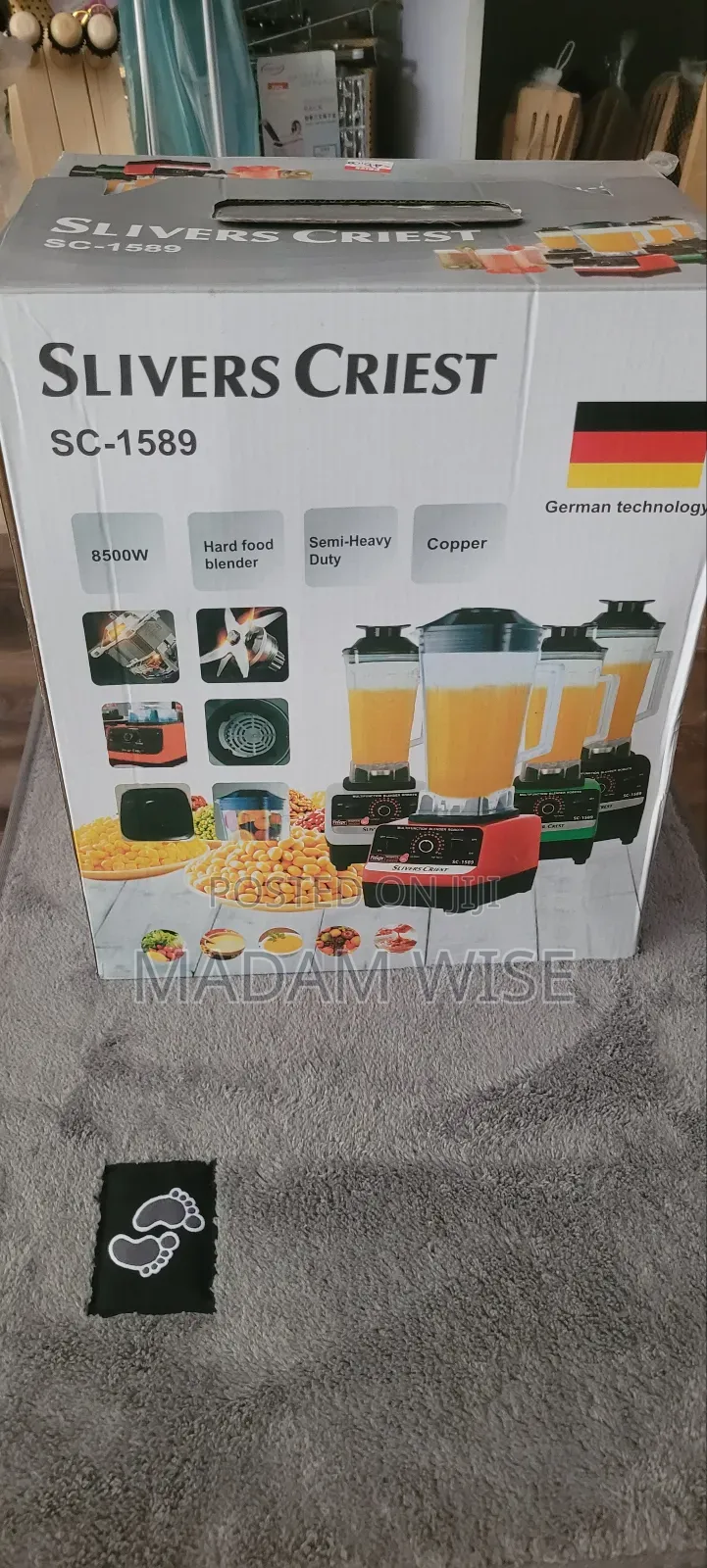 Silver Crest Blender