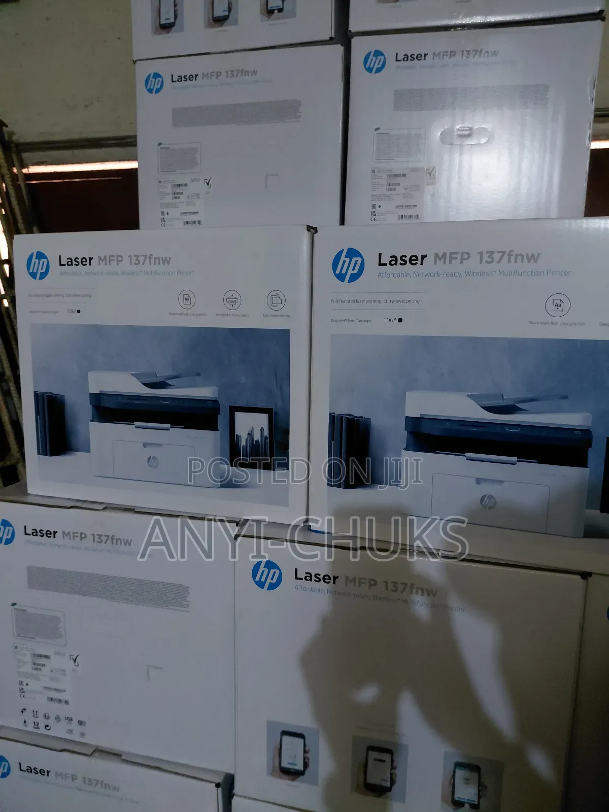 Hp Laserjet MFP M137fnw Printer