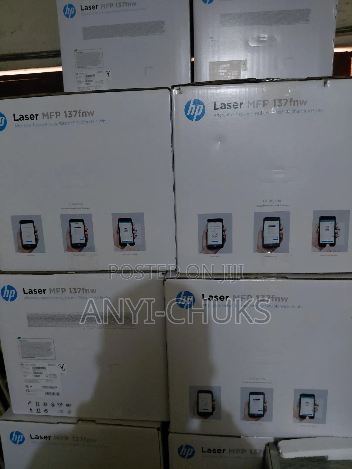 Hp Laserjet MFP M137fnw Printer