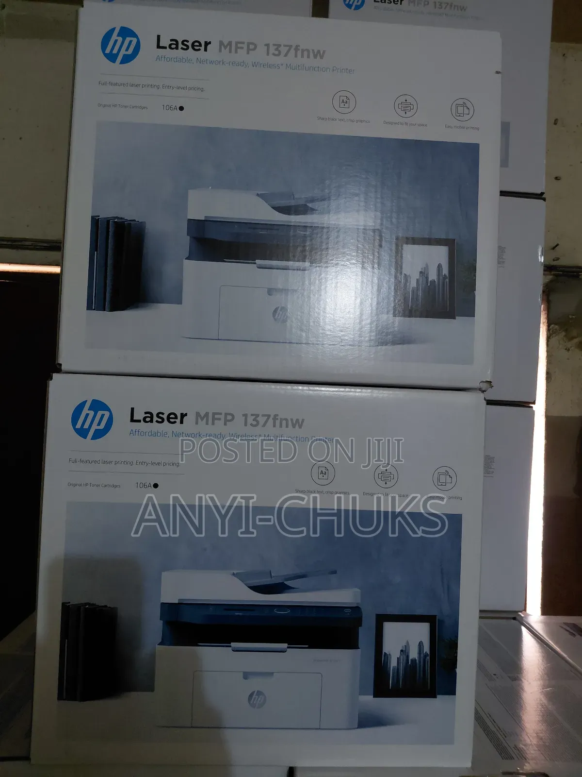 Hp Laserjet MFP M137fnw Printer