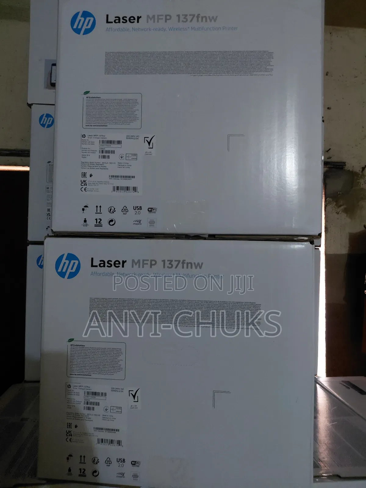 Hp Laserjet MFP M137fnw Printer