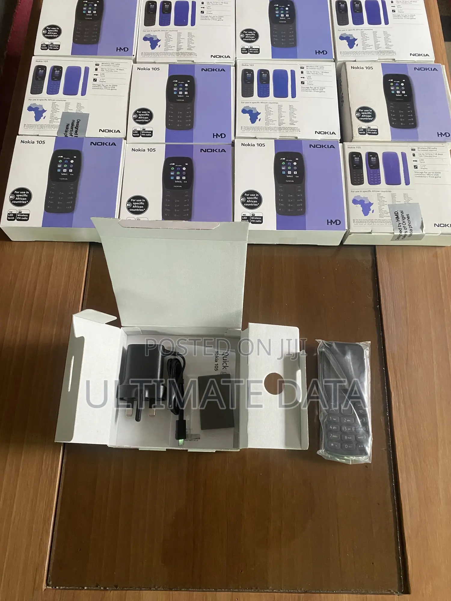 New Nokia 105 Black