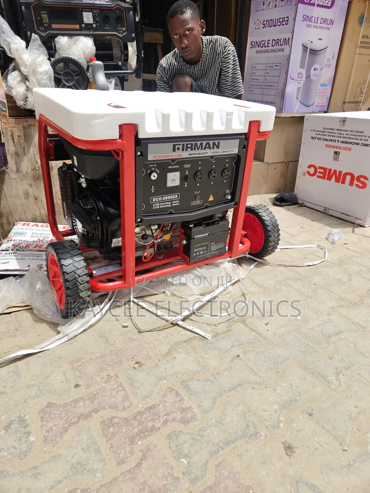 Firman 10kva Petorl Generator Remote Control Available