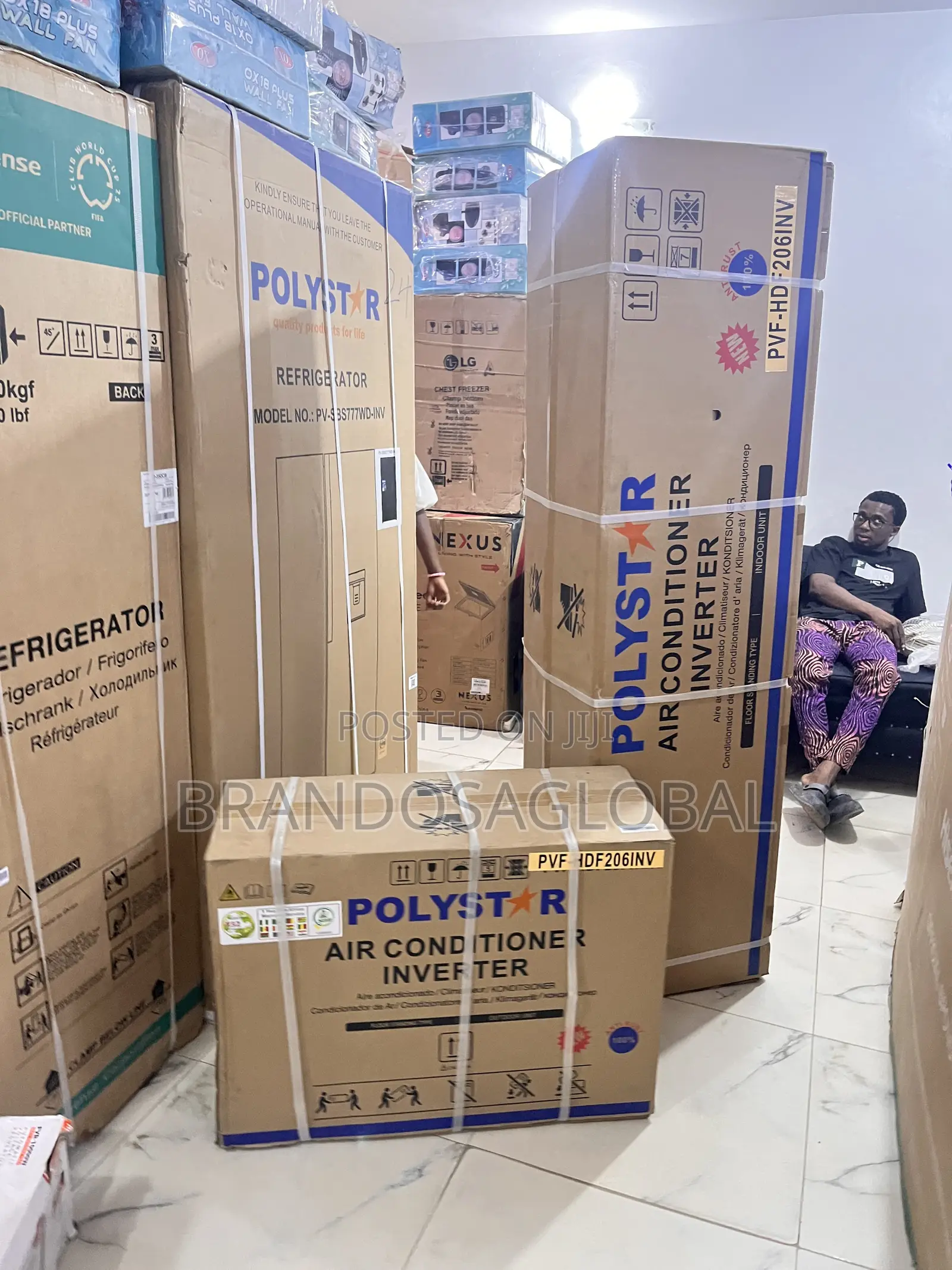 Polystar 2 Tons Superior Airflow Ac PVF-Hdf206inv