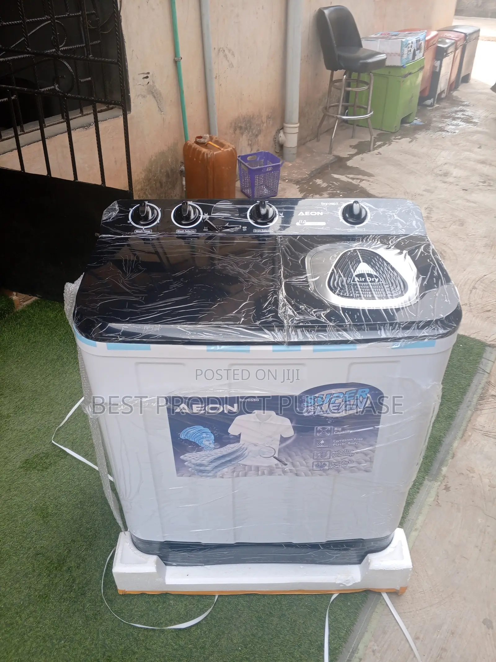 Sturdy Aeon 11kg Twin Tub Washing Machine Available
