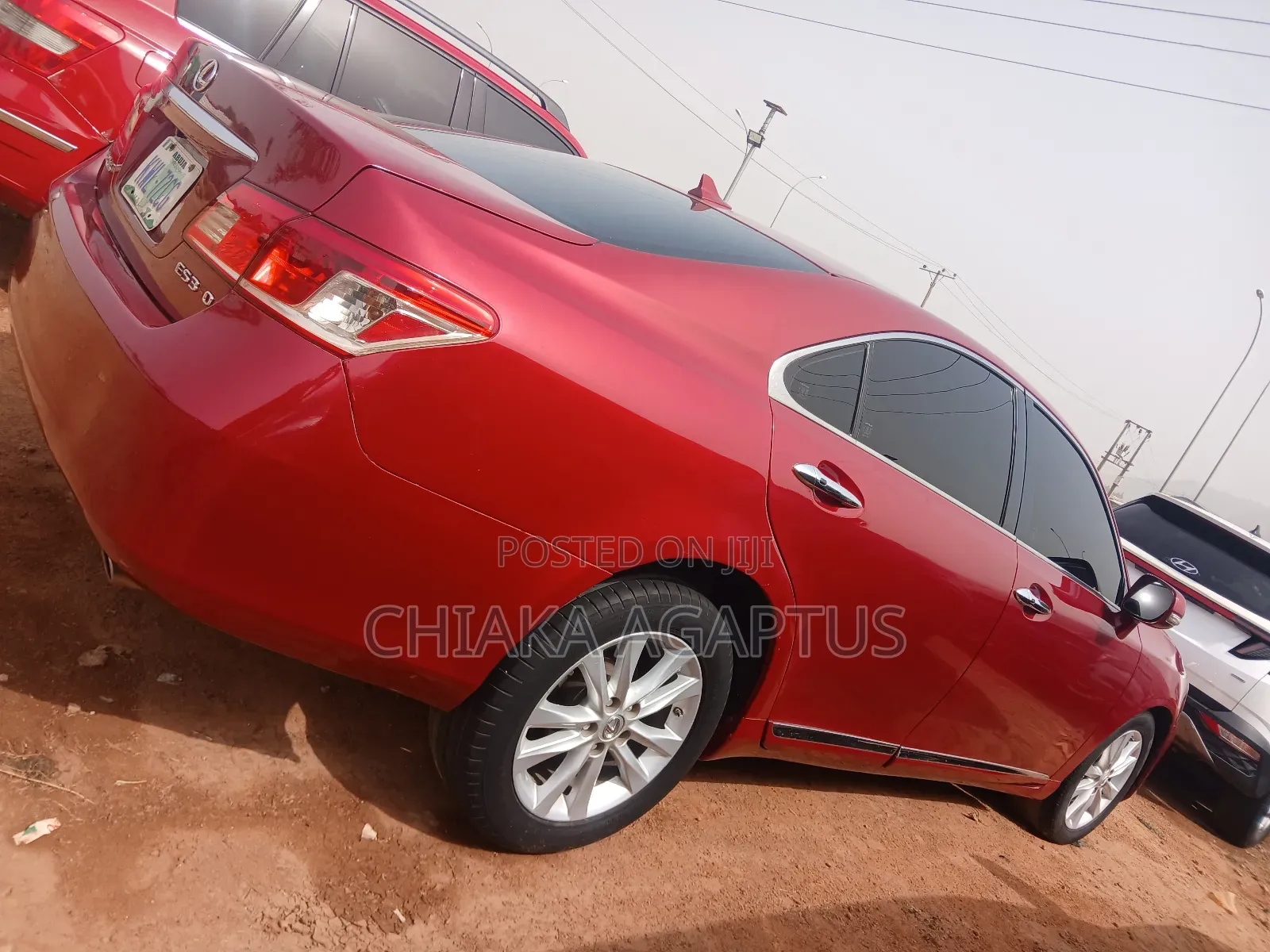 Lexus ES 350 2011 Red