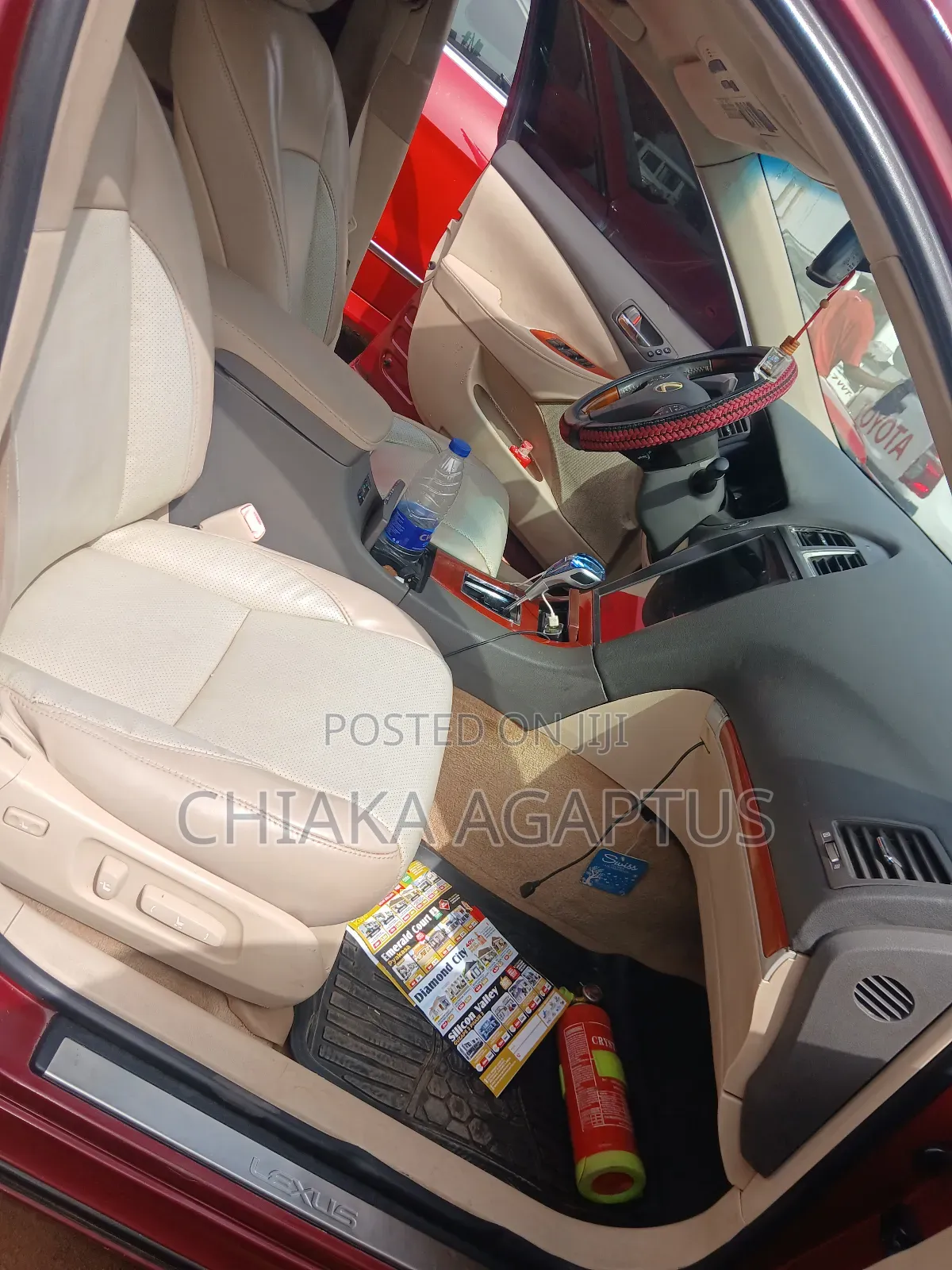 Lexus ES 350 2011 Red
