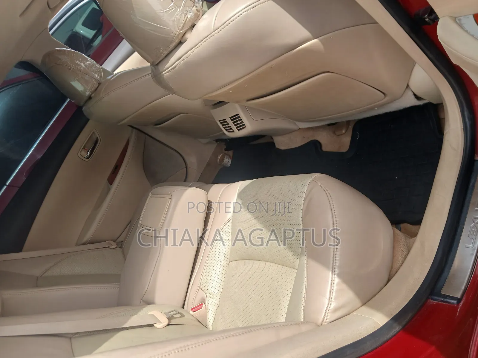Lexus ES 350 2011 Red