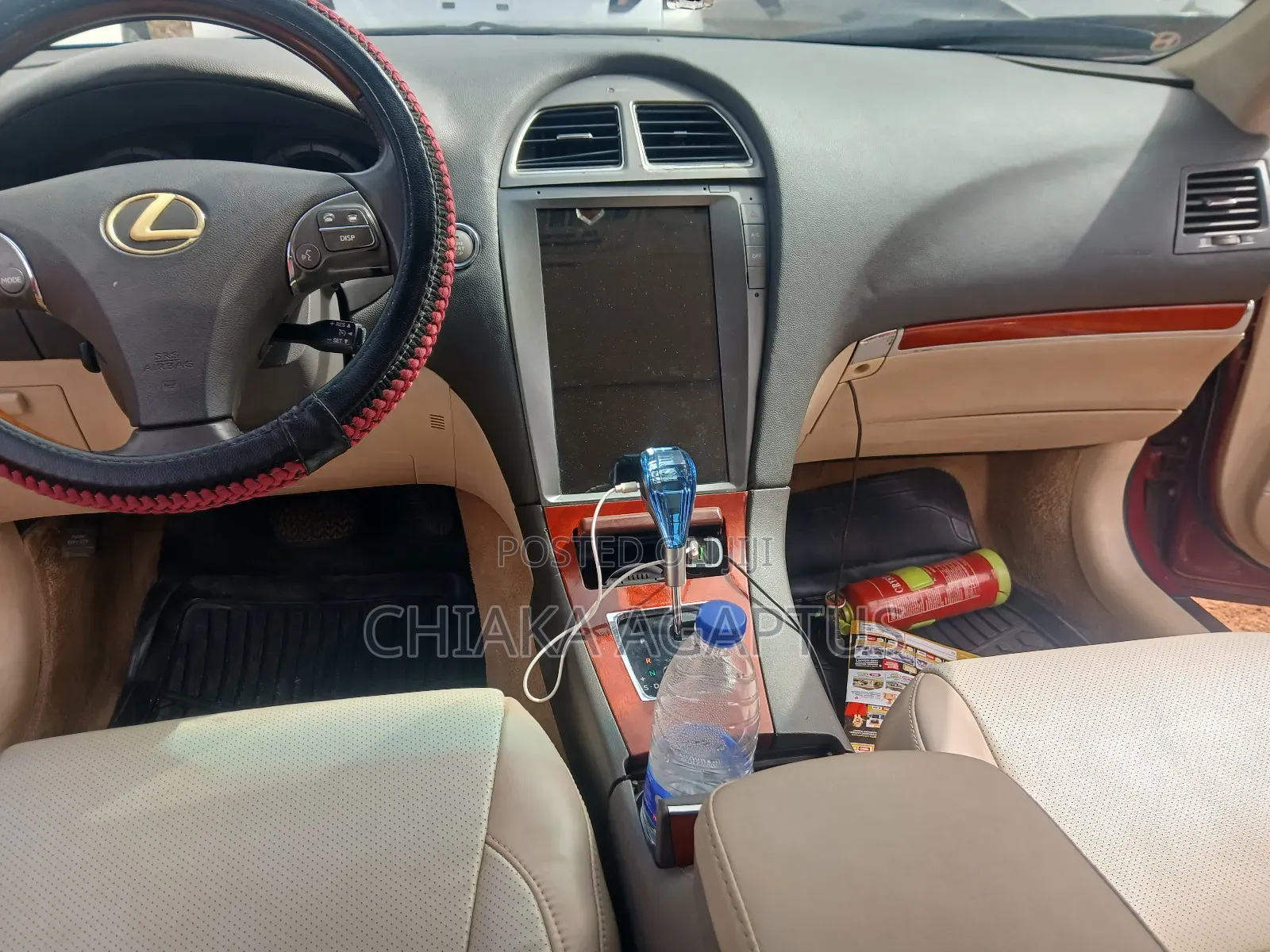 Lexus ES 350 2011 Red