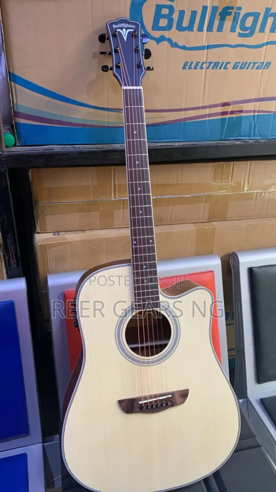Bullfighter D-4116 Semi Electro Acoustic Guitar