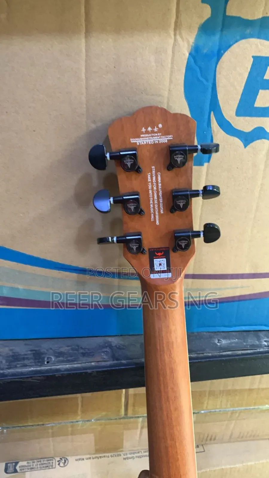 Bullfighter D-4116 Semi Electro Acoustic Guitar