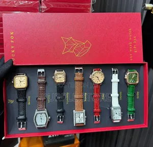 Lucky Fox 7 Watches in One Pack Watch as Seen
