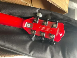 Red Bullfighter Semi and Electro Acoustic Guitar