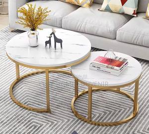 High Quality Faux Marble Center Table ( Mdf)