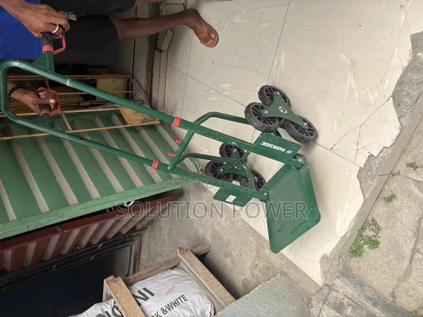 Folding Stair-Climbing Hand Truck
