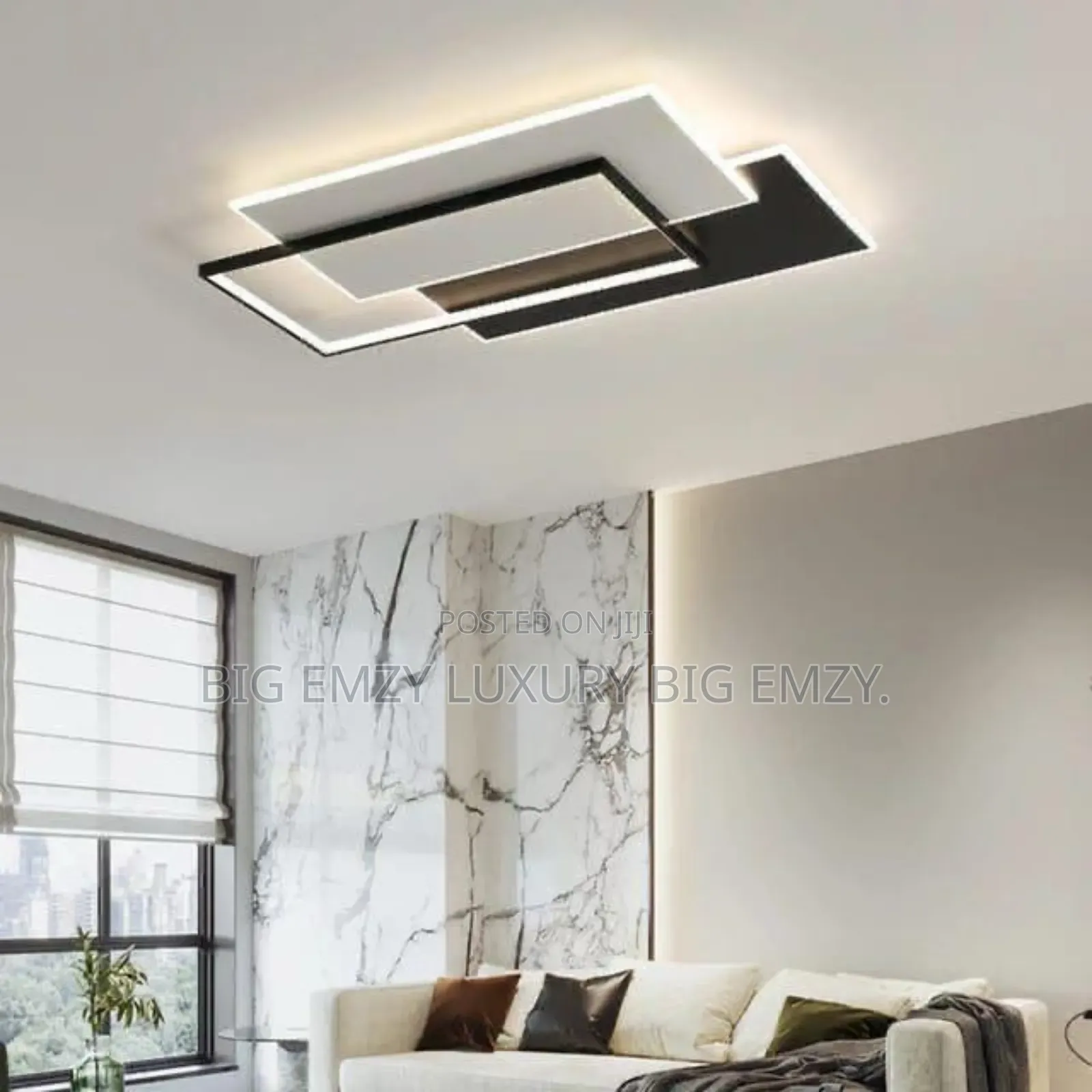 Big Living Room Ceiling Mount Flush Light.