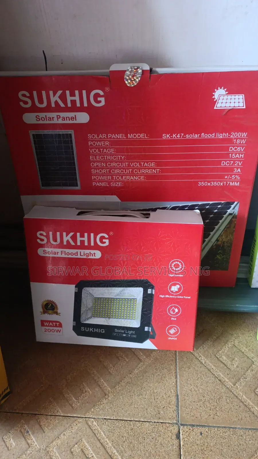 Original 200w Watts,Solar Sunking Floodlight
