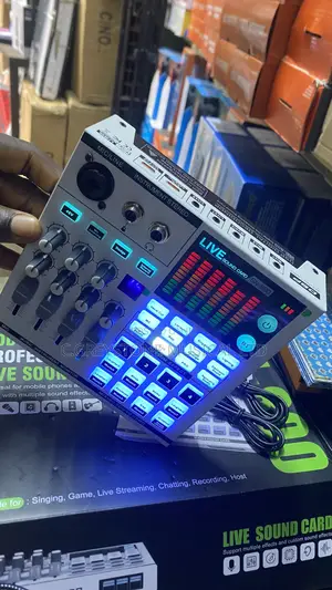 Sn-800 Podcast Mixer Live Sound Card