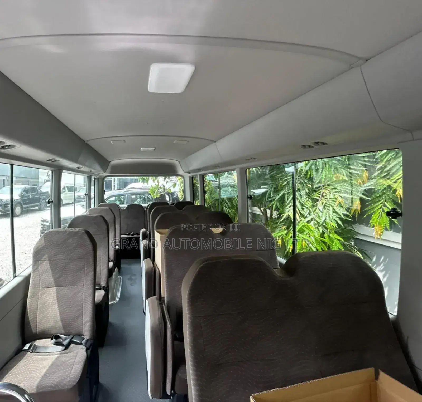 New Toyota Coaster 2025 White